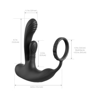 Anal Fantasy Elite Ass-Gasm IntiMotion Prostate Massage and Cock Ring