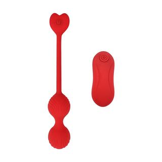 Adam & Eve Sweetheart Kegel Trainer Remote Control Vibrating Balls