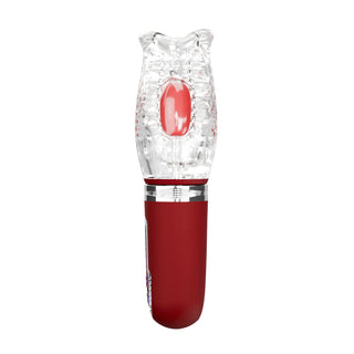 Adam & Eve Pleasure Pro 3000 Rotating & Thrusting Vibro Stroker With Changeable Head