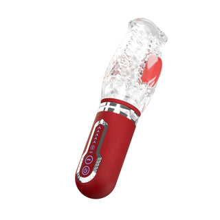 Adam & Eve Pleasure Pro 3000 Rotating & Thrusting Vibro Stroker With Changeable Head