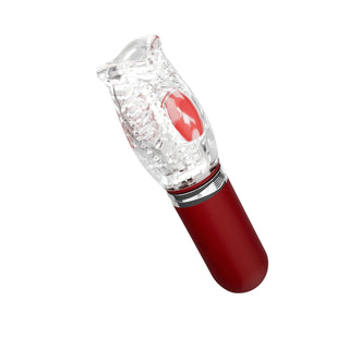 Adam & Eve Pleasure Pro 3000 Rotating & Thrusting Vibro Stroker With Changeable Head
