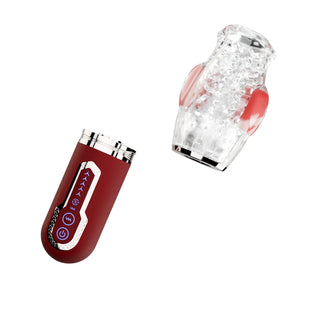 Adam & Eve Pleasure Pro 3000 Rotating & Thrusting Vibro Stroker With Changeable Head