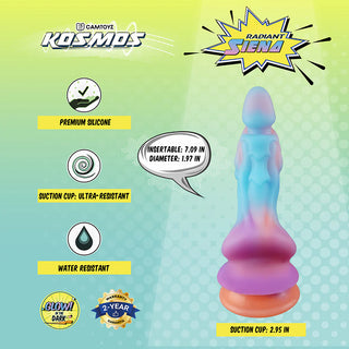 Camtoyz Siena Glow In The Dark Fantasy Dildo