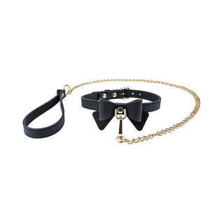 Temptasia Ardor Silicone Collar & Leash Set with Bow