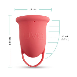 Uva FDA-Registered Reusable Menstrual Cup Set
