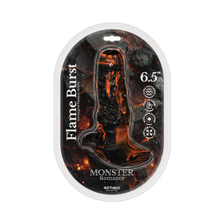 Monster Romance Flame Burst Textured Penis Sleeve
