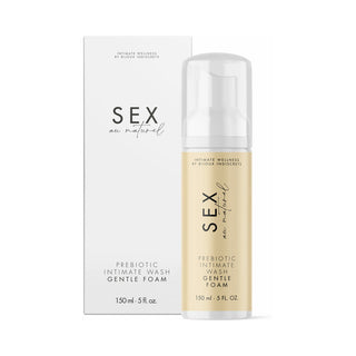 Sex Au Naturel Prebiotic Intimate Wash - Gentle Foam for Healthy Intimacy