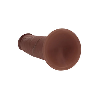 Realrock Sliding Skin Dual Density Realistic 6 Inch Suction Cup Dildo