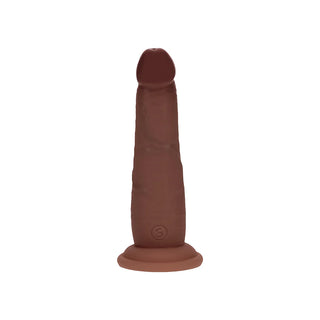 Realrock Sliding Skin Dual Density Realistic 6 Inch Suction Cup Dildo