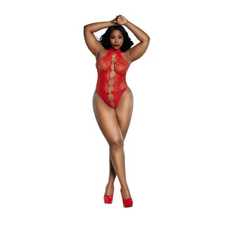 Dreamgirl Crotchless Peek-A-Boo Madame Teddy