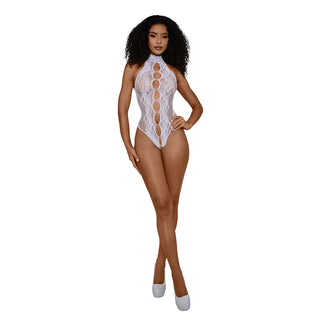 Dreamgirl Crotchless Peek-A-Boo Madame Teddy
