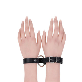 Sportsheets Sex & Mischief Shadow Convertible Wearable Cuffs And Collar