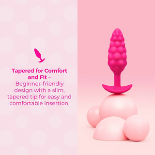 b-Vibe Bump Texture Vibrating Butt Plug