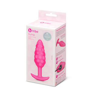 b-Vibe Bump Texture Vibrating Butt Plug