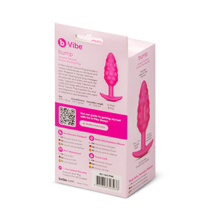 b-Vibe Bump Texture Vibrating Butt Plug