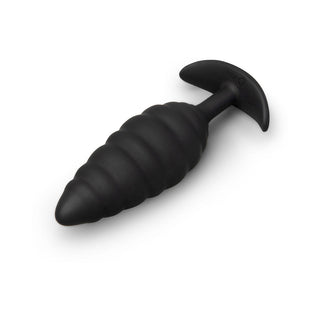 b-Vibe Twist Texture Vibrating Plug Black