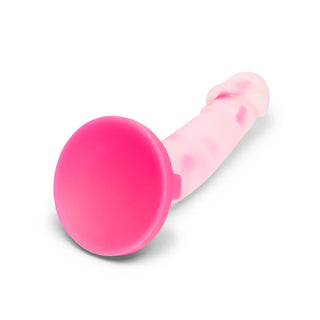 Together Toy 6 in. Heartfloat Bliss Heart Confetti Silicone Dildo