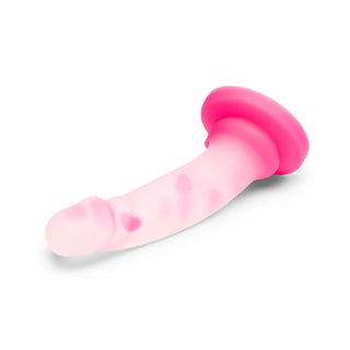 Together Toy 6 in. Heartfloat Bliss Heart Confetti Silicone Dildo