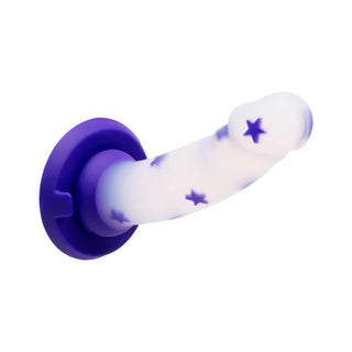 Together Toy 6 in. Starfloat Bliss Star Confetti Silicone Dildo