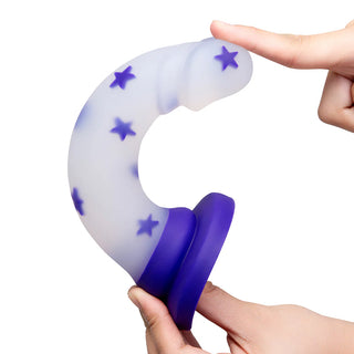 Together Toy 6 in. Starfloat Bliss Star Confetti Silicone Dildo