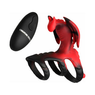 Creature Cocks Dragon Flight Vibrating Remote Control Cock Ring