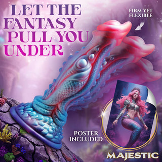 Creature Cocks Majestic Delphine Mermaid Silicone Dildo