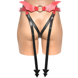 Majestic Maelith Strap-On Harness With Devil Wings