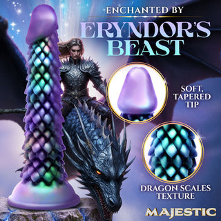 Majestic Eryndor Dragon Realistic Silicone Dildo