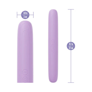 Play With Me Silicone Double Ended Rechargeable Vibrator