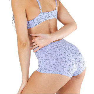 Shinesty The Little Birdie Boyshort Middle Finger Print Moisture Wicking Underwear