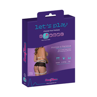 Magic Silk Sexy Time Frills & Thrills Black