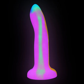 Adam & Eve Whimsy Glow-In-The-Dark Flexible Silicone Dildo