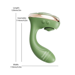 Swan Reign Dual Stimulator With Interchangeable Head