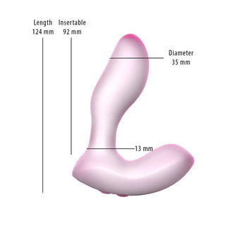 Softies Dual Stimulator Ultra Soft Flexible Rabbit Vibrator