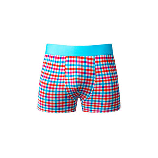 Male Power So Cumfy Gingham Boxer Brief