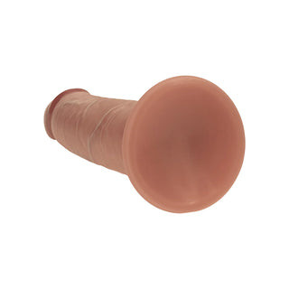 Realrock Sliding Skin Dual Density Realistic 8 Inch Suction Cup Dildo