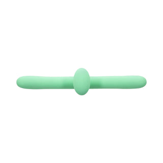 Evolved Meet Me Halfway Double Ended Vibrator - Green