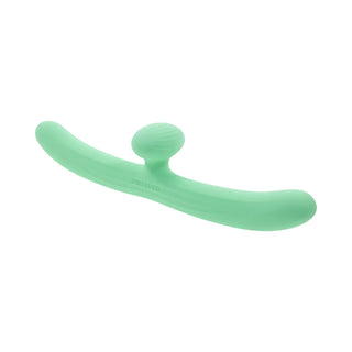 Evolved Meet Me Halfway Double Ended Vibrator - Green