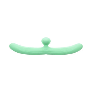 Evolved Meet Me Halfway Double Ended Vibrator - Green