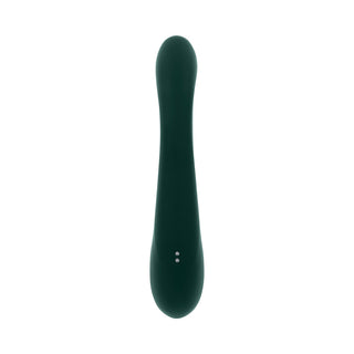 Evolved Golden Goddess G-Spot Flicker Green Vibrator
