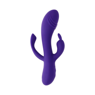 Selopa Triple Tickle 3-Point Stimulation Vibrator - Purple