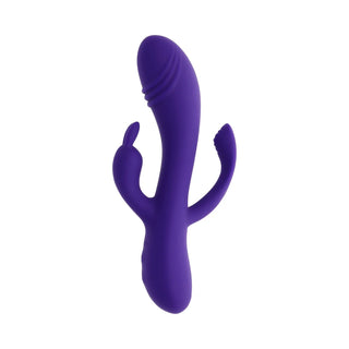 Selopa Triple Tickle 3-Point Stimulation Vibrator - Purple