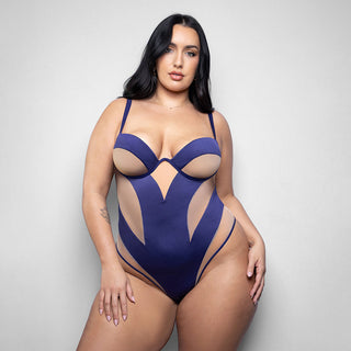 Fantasy Lingerie Elusive Yvaine Teddy with Underwire Cups