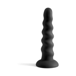 Colours Twist Silicone Suction Cup Dildo