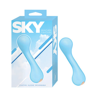 Sky Reacher G-Spot Vibrator - Blue