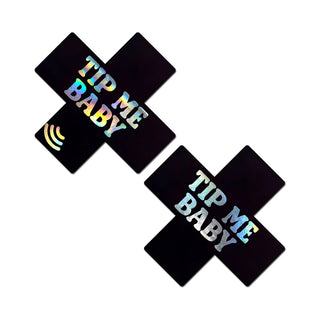 Neva Nude Tip Me Baby Holographic X Smart NFC Nipple Pasties