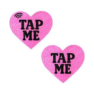 Neva Nude Tap Me Pink Heart Smart NFC Nipple Pasties