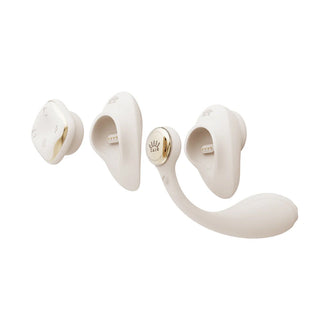 Zalo Aurora Series Deya Ivory White Luxury Vibrator