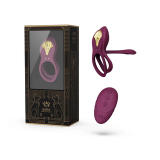 Zalo Legend Series Bayek Velvet Purple Vibrator - Luxurious G-Spot and Clitoral Stimulation