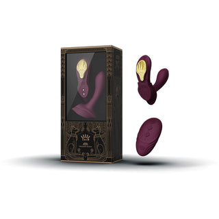 Zalo Legend Series Aya Velvet Purple - Luxury G-Spot Vibrator